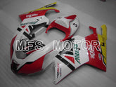 Carénage ABS Aprilia RSV 1000 R 2004-2009 - Alitalia - Blanc Rouge - MFS4328